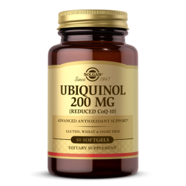 Solgar Ubiquinol - Reduced CoQ-10 - 200 mg - 30 Softgels