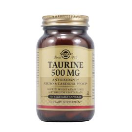 Solgar Taurine 500 mg 100 Vegetable Capsules