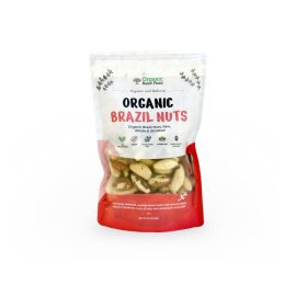 Organic Brazil Nuts, Raw, Whole | Non-GMO | Vegan | Gluten-Free - 8.5 oz