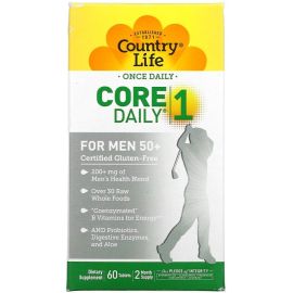Country Life Core Daily-1 for Men 50 + - 60 Tablets
