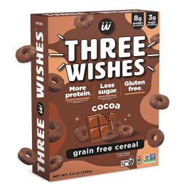 Three Wishes Gluten Free Protein Cereal, Cocoa - 8.6 oz