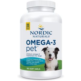 Nordic Naturals Pet Omega-3 Supplement for Dogs - 180 Softgels