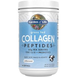 Garden of Life, Grass Fed Collagen Peptides, Unflavored, 9.87 oz (280 g)