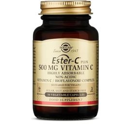 Solgar Ester-C® Plus Vitamin C - 500 mg - 50 Vegetable Capsules