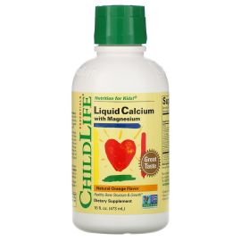 Childlife Liquid Calcium with Magnesium Natural Orange - 16 fl oz