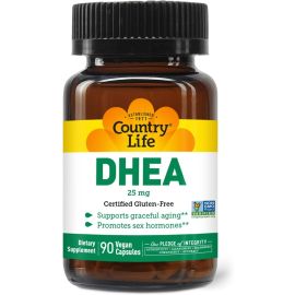 Country Life DHEA - 25 mg - 90 Vegetarian Capsules