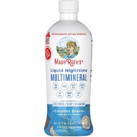 MaryRuth's, Liquid Nighttime Multimineral, Coconut Dream, 30 fl oz (887 ml)