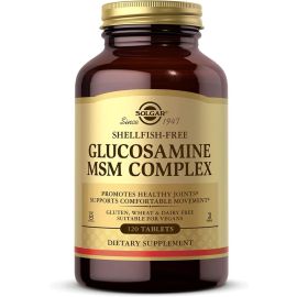 Solgar Glucosamine MSM Complex Shellfish Free - 120 Tablets