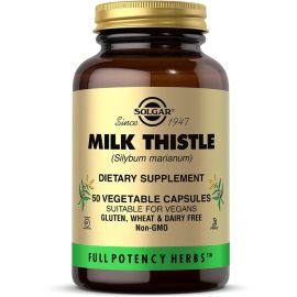 Solgar Milk Thistle - 100 Vegetable Capsules
