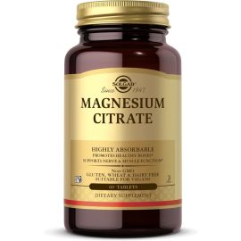 Solgar, Magnesium Citrate, 60 Tablets