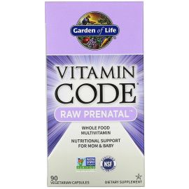 Garden of Life Vitamin Code® RAW Prenatal - 90 Vegetarian Capsules
