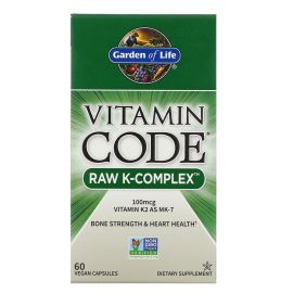 Garden of Life Vitamin Code RAW K-Complex - 60 Vegan Capsules