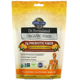 Garden of Life, Dr. Formulated Organic Fiber, Citrus, 7.9 oz (223 g)