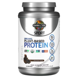 Garden of Life, Sport, Organic Plant-Based Protein, Chocolate, 29.6 oz (840 g)
