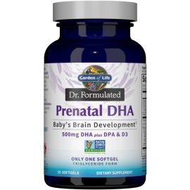 Garden of Life Dr. Formulated Prenatal DHA Fish Oil 30 Softgels
