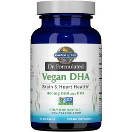 Garden of Life Dr. Formulated Vegan DHA 30 Softgels