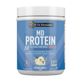 Dr. Formulated MD Protein Fit Sustainable Plant-Based Weight Loss† Creamy Vanilla 21.34oz (605 g)