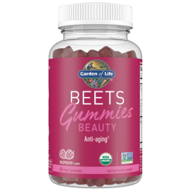 Garden of Life Beets Beauty Gummies Raspberry Flavor 60CT