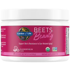Garden of Life Beets Beauty Blackberry Melon Flavor 3.7oz
