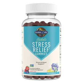 Garden of Life Herbal Stress Relief Gummies Berry - 60 Gummies