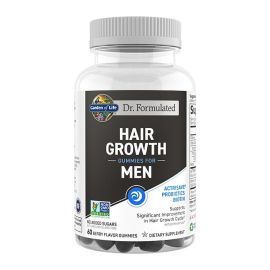 Garden of Life, Hair Growth Gummies for Men, Berry, 60 Gummies
