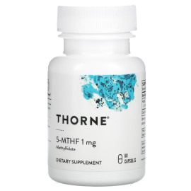 Thorne 5-MTHF Methylfolate - 1 mg - 60 Capsules