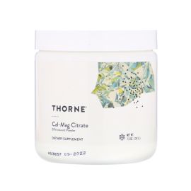 Thorne Research Cal-Mag Citrate Effervescent Powder 7.5 oz (214 g)