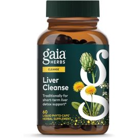 Gaia Herbs, Liver Cleanse, 60 Liquid Phyto-Caps
