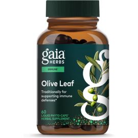 Gaia Herbs, Olive Leaf, 60 Liquid Phyto-Caps® (680 mg per Capsule)