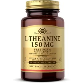 Solgar, L-Theanine, Free Form, 150 mg, 60 Vegetable Capsules
