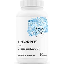 Thorne Copper Bisglycinate - 60 Capsules