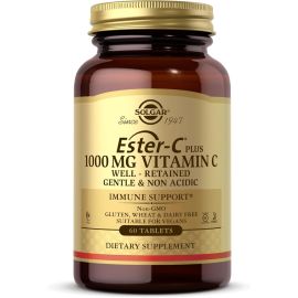 Solgar Ester-C Plus Vitamin C - 1000 mg - 60 Tablets