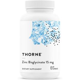 Thorne Zinc Bisglycinate - 15 mg - 60 Capsules