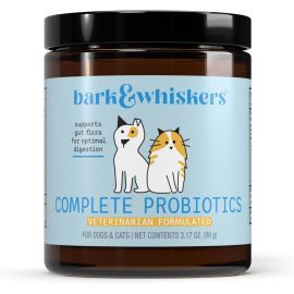Dr. Mercola Bark & Whiskers Complete Probiotics for Dogs & Cats, 3.17 oz (90 g)