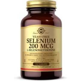 Solgar Selenium Yeast Free - 200 mcg - 250 Tablets
