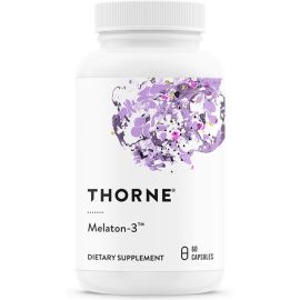 Thorne Research, Melaton-3™, 3 mg, 60 Capsules
