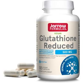 Jarrow Formulas Immune Support Reduced Glutathione - 500 mg - 120 Veggie Caps