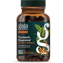 Gaia Herbs, Turmeric Supreme®, 120 Liquid Phyto-Caps
