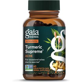 GaiaHerbs Turmeric Supreme Pain LP 60lvc