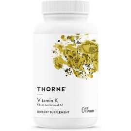 Thorne, Vitamin K, 60 Capsules