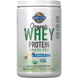 Garden of Life, Organic Whey Protein, Grass-Fed, Vanilla, 13.33 oz (378 g)