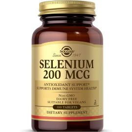 Solgar Selenium - 200 mcg - 100 Tablets