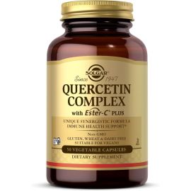 Solgar Quercetin Complex with Ester C® Plus - 50 Vegetable Capsules