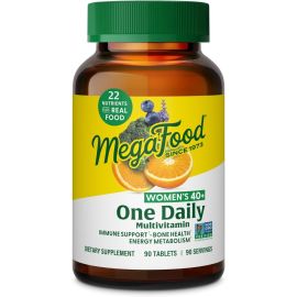 MegaFood Women's 40+ One Daily Multivitamin for Women - 90 Tablets
