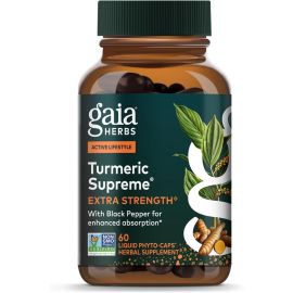 Gaia Herbs, Turmeric Supreme®, 60 Liquid Phyto-Caps
