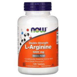 Now Foods L-Arginine Double Strength 1,000 mg 120 Tablets