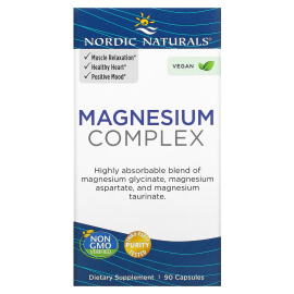 Nordic Naturals Magnesium Complex - 225 mg - 90 Capsules