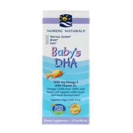 Nordic Naturals Baby's DHA with Vitamin D3, 2 fl oz (60 ml)