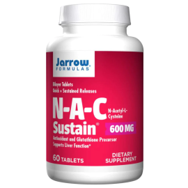 JARROW N-A-C Sustain 600mg 60 tablets