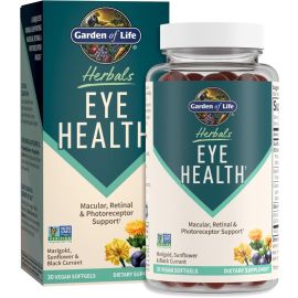 Garden of Life, Herbals, Eye Health, Berry, 30 Vegan Softgels
